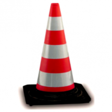 cono gomma cono gomma alta rifrangenza 4